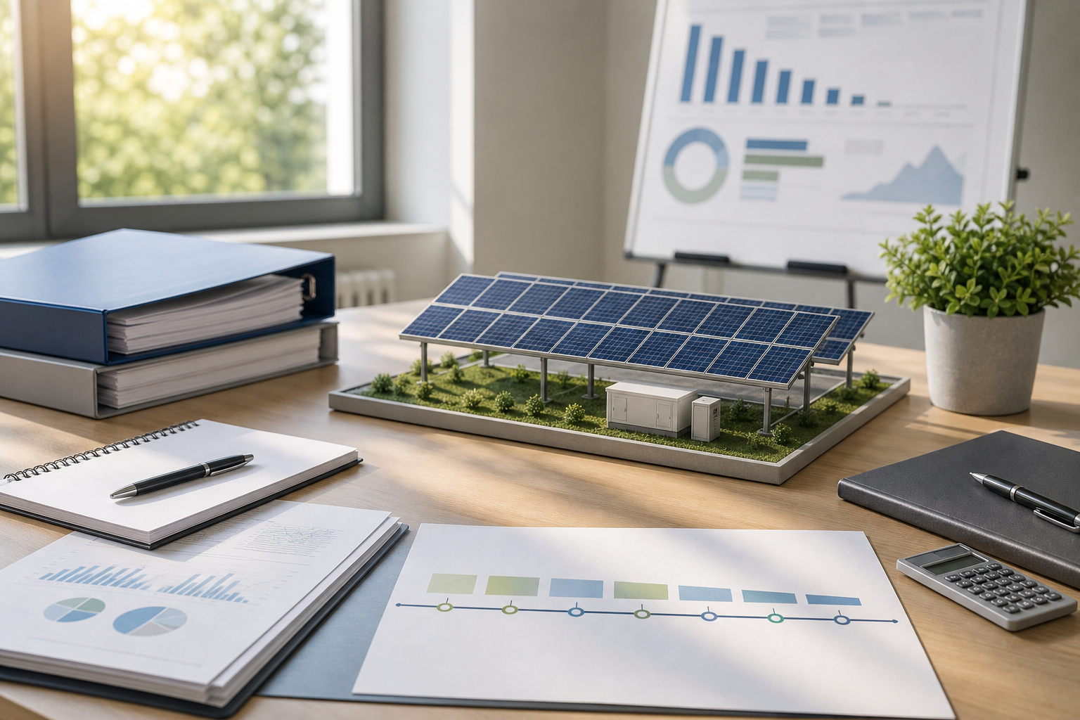 Industrie-Photovoltaikanlage als Investmentmotiv